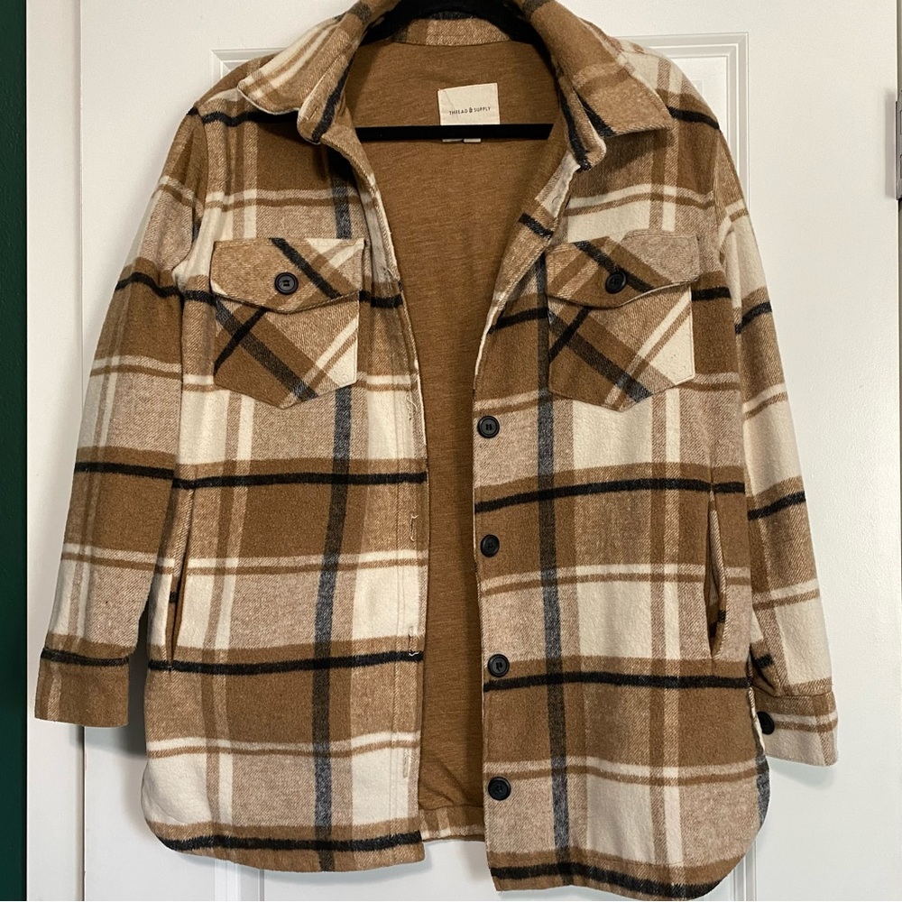 Thread and Supply Flannel Jacket